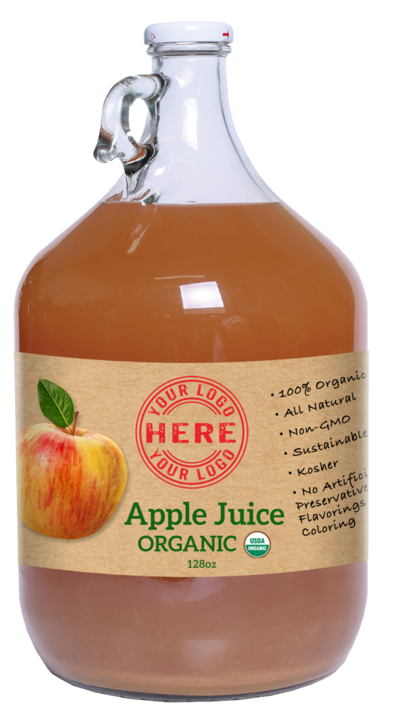 128oz Manzana Organic Apple Juice