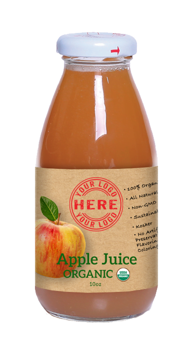 10oz Manzana Organic Apple Juice